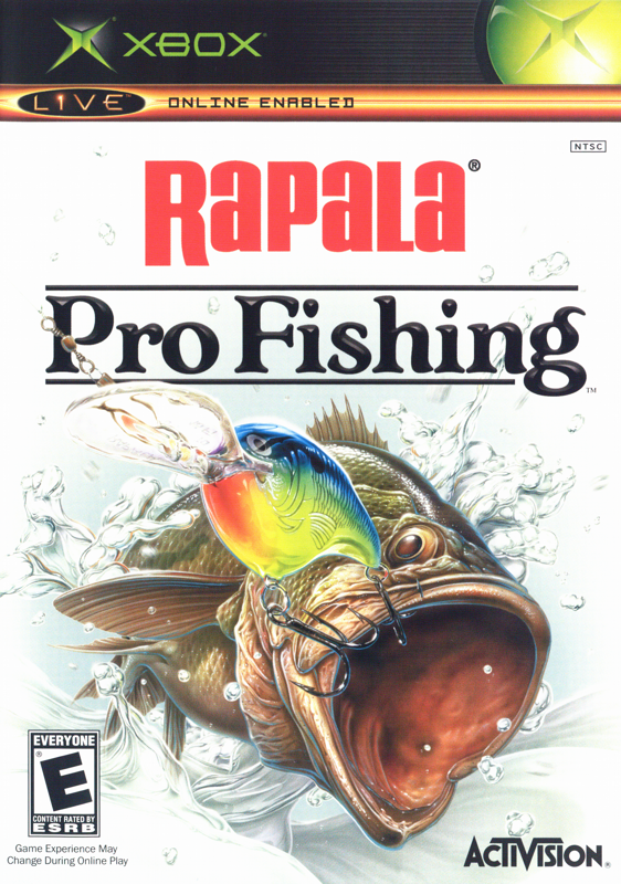 Rapala Pro Fishing box art for Xbox
